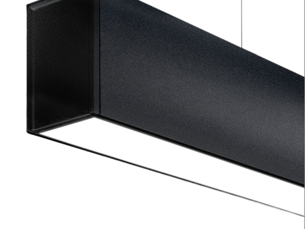 Suspended linear profile light